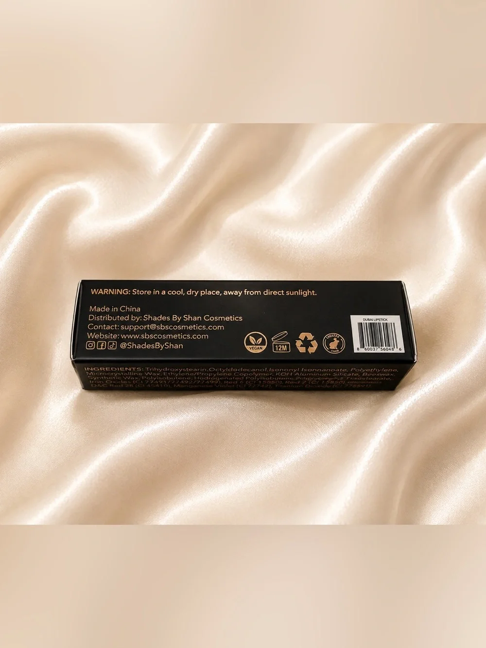Shades By Shan Matte Lipstick – Dubai